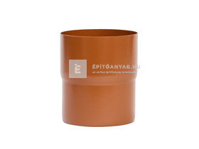 Tondach 100 acél lefolyócső toldó téglavörös Tondach 100 acél lefolyócső toldó téglavörös