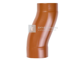 Tondach 100 acél lefolyó lábazati elem téglavörös Tondach 100 acél lefolyó lábazati elem téglavörös