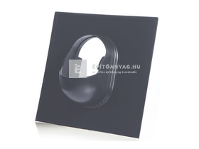 Klöber műanyag alapcserép zsindely/pala 40x40 cm DN125 szürke Klöber műanyag alapcserép zsindely/pala 40x40 cm DN125 szürke