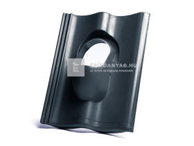 Klöber műanyag alapcserép Duna antracit Klöber műanyag alapcserép Duna antracit