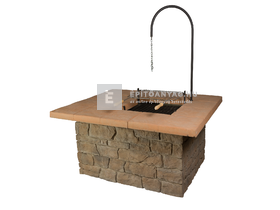 Fabrostone Family bográcsozó és grillező Fabrostone Family bográcsozó és grillező