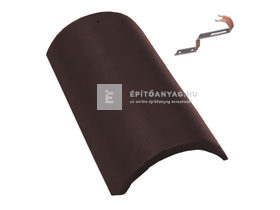 Terrán Zenit kúpcserép Elegant gesztenyebarna Terrán Zenit kúpcserép Elegant gesztenyebarna