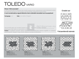 KK Kavics Toledo Vario Kombi térkő borostyán 6 cm KK Kavics Toledo Vario Kombi térkő borostyán 6 cm