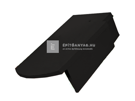 Creaton RÓNA szegmensvágású szegélycserép jobb Nuance fekete matt engóbozott Creaton RÓNA szegmensvágású szegélycserép jobb Nuance fekete matt engóbozott