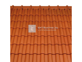 Tondach Mediteran Plus Alapcserép Natur téglavörös Tondach Mediteran Plus Alapcserép Natur téglavörös