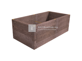 Leier Durisol Magaságyás téglalap alakzat Leier Durisol Magaságyás téglalap alakzat