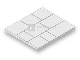 Viastein Almada Kombi térkő Color & Protect védelemmel, mokka árnyalt, 6 cm Viastein Almada Kombi térkő Color & Protect védelemmel, mokka árnyalt, 6 cm