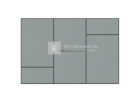Semmelrock Citytop Elegance Kombi Térkő, grigio, 6 cm Semmelrock Citytop Elegance Kombi Térkő, grigio, 6 cm