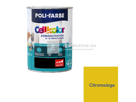 Poli-Farbe Cellkolor Zománcfesték fára és fémre citromsárga 0,8 l Poli-Farbe Cellkolor Zománcfesték fára és fémre citromsárga 0,8 l