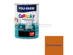 Poli-Farbe Cellkolor Zománcfesték fára és fémre narancsságra 0,8 l Poli-Farbe Cellkolor Zománcfesték fára és fémre narancsságra 0,8 l