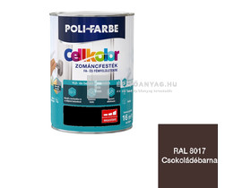 Poli-Farbe Cellkolor Zománcfesték fára és fémre RAL 8017 csokoládébarna 5 l Poli-Farbe Cellkolor Zománcfesték fára és fémre RAL 8017 csokoládébarna 5 l