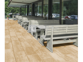 Viastein Folio Fino Teraszburkoló lap homoksárga árnyalt 60x30x4,2 cm CCP