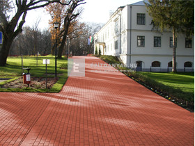 SW Solymoskő Térkő vörös 20x10 cm 6 cm 11,79 m2/rkl