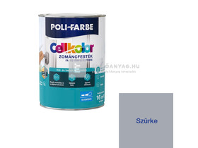 Poli-Farbe Cellkolor Zománcfesték szürke 0,8 l
