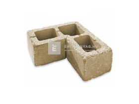 Leier Antik kerítéskő sarokelem fuoco 20x40x20 cm Leier Antik kerítéskő sarokelem fuoco 20x40x20 cm