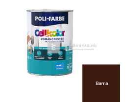 Poli-Farbe Cellkolor Zománcfesték selyemfényű barna 2,5 l