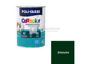 Poli-Farbe Cellkolor Zománcfesték selyemfényű sötétzöld 5 l Poli-Farbe Cellkolor Zománcfesték selyemfényű sötétzöld 5 l