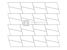 ABeton Pelso térkő antracit 13/21x38,9/34x8 cm ABeton Pelso térkő antracit 13/21x38,9/34x8 cm