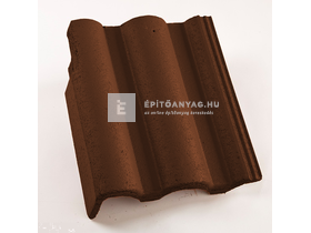 újHÁZ Leier Toscana Lux Matt beton szegélycserép bal, barna újHÁZ Leier Toscana Lux Matt beton szegélycserép bal, barna