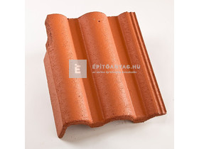 újHÁZ Leier Toscana Lux Matt beton szegélycserép bal, téglavörös újHÁZ Leier Toscana Lux Matt beton szegélycserép bal, téglavörös