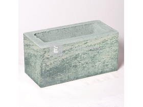 Leier Modern Kerítéskő satírozott natúr füstantracit 40x20x20 cm Leier Modern Kerítéskő satírozott natúr füstantracit 40x20x20 cm