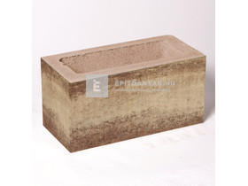 Leier Modern Kerítéskő satírozott natúr beige-barna 40x20x20 cm Leier Modern Kerítéskő satírozott natúr beige-barna 40x20x20 cm