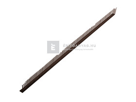 Klöber ereszlezáró fésű barna 1 m Klöber ereszlezáró fésű barna 1 m
