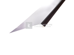 Bádogelem ereszszegély alu RAL7016 antracit 2 m Bádogelem ereszszegély alu RAL7016 antracit 2 m