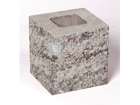 Leier Architektúra Kerítéskő félkő kagylóhéj 20x20x20 cm Leier Architektúra Kerítéskő félkő kagylóhéj 20x20x20 cm