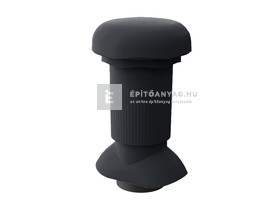 Klöber Vent szellőzőcső DN125 fekete Klöber Vent szellőzőcső DN125 fekete