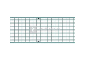 Aco V200 Horganyzott hálós rács, rácsosztás 30x10 mm, B125, 0,5 m Aco V200 Horganyzott hálós rács, rácsosztás 30x10 mm, B125, 0,5 m
