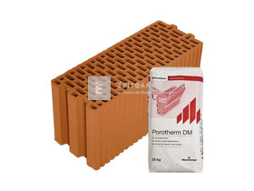 Porotherm 20 N+F Rapid tégla Porotherm 20 N+F Rapid tégla