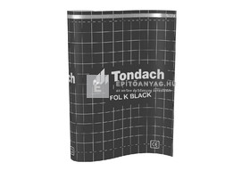 Tondach Tuning Fol K Black páraáteresztő alátétfólia 145 g, 2 ragasztócsíkkal, 75 m2