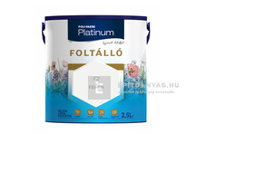 Poli-Farbe Platinum Foltálló Falfesték fehér F2 2,5 l