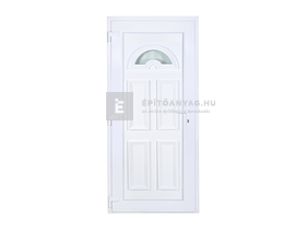 Delta W5K NYL Temze 1 üveges műanyag bejárati ajtó, 3D pánt, 5 pontos zár, bal 100x210 cm Delta W5K NYL Temze 1 üveges műanyag bejárati ajtó, 3D pánt, 5 pontos zár, bal 100x210 cm