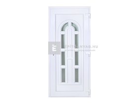 Delta W5K NYL Boszporusz műanyag bejárati ajtó jobb 8 üveges 100x210 cm Delta W5K NYL Boszporusz műanyag bejárati ajtó jobb 8 üveges 100x210 cm
