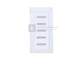 Delta W5K SB Hidas Műanyag bejárati ajtó 5 üveges bal 100x210 cm Delta W5K SB Hidas Műanyag bejárati ajtó 5 üveges bal 100x210 cm