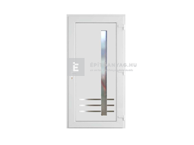 Delta W5K SB Vértes műanyag bejárati ajtó jobb 100x210 cm Delta W5K SB Vértes műanyag bejárati ajtó jobb 100x210 cm