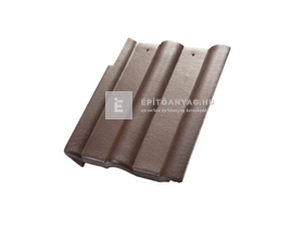 Bramac Platinum Star hosszúszoknyás szegélycserép bal, barna metál Bramac Platinum Star hosszúszoknyás szegélycserép bal, barna metál