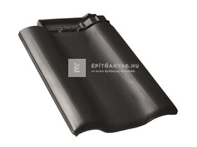 Bramac Rubin 9V szegélycserép bal, ébenfekete