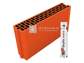 Porotherm 10 N+F neo Rapid Dryfix tégla Porotherm 10 N+F neo Rapid Dryfix tégla
