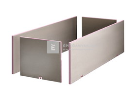 Austrotherm Uniplatte kádvégelem 73x60x3 cm Austrotherm Uniplatte kádvégelem 73x60x3 cm