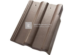 Bramac Platinum Star hosszúszoknyás szegélycserép jobb, barna metál Bramac Platinum Star hosszúszoknyás szegélycserép jobb, barna metál