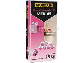 Murexin MFK 45 Mureflex S1 ragasztóhabarcs (C2TES1) 25 kg Murexin MFK 45 Mureflex S1 ragasztóhabarcs (C2TES1) 25 kg