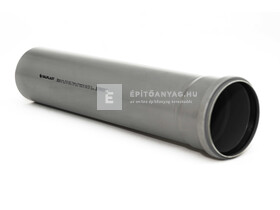 Valplast PVC tokos cső gumigyűrűvel 110 mm, 1 m Valplast PVC tokos cső gumigyűrűvel 110 mm, 1 m