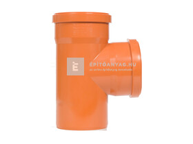 Valplast KG PVC T-idom 87,5° 110/110 mm Valplast KG PVC T-idom 87,5° 110/110 mm