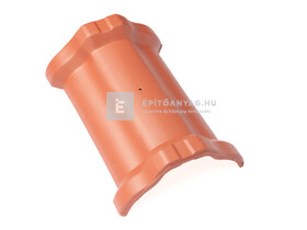 Bramac hornyolt záró kúpcserép natúrvörös, rögzítőcsavarral Bramac hornyolt záró kúpcserép natúrvörös, rögzítőcsavarral