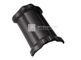 Bramac hornyolt záró kúpcserép antracit, rögzítőcsavarral