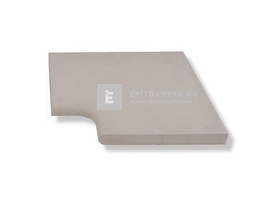 Semmelrock Univerzális medence szegély pasztellfehér 45x45x3,5 cm Semmelrock Univerzális medence szegély pasztellfehér 45x45x3,5 cm