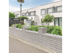 Semmelrock Bradstone Lias Kerítés félkő hamuszürke 35x30x7 cm Semmelrock Bradstone Lias Kerítés félkő hamuszürke 35x30x7 cm
